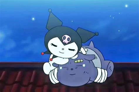 kuromi and baku|kuromi sanrio anime.